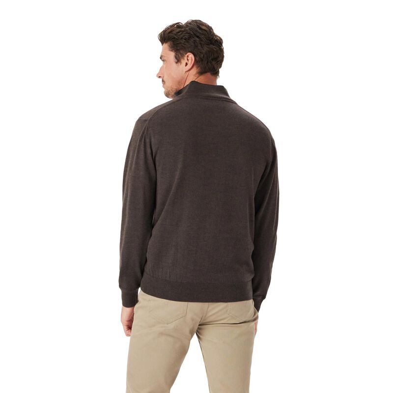 R.M. Williams Ernest 1/4 Zip Merino Knit image number 1